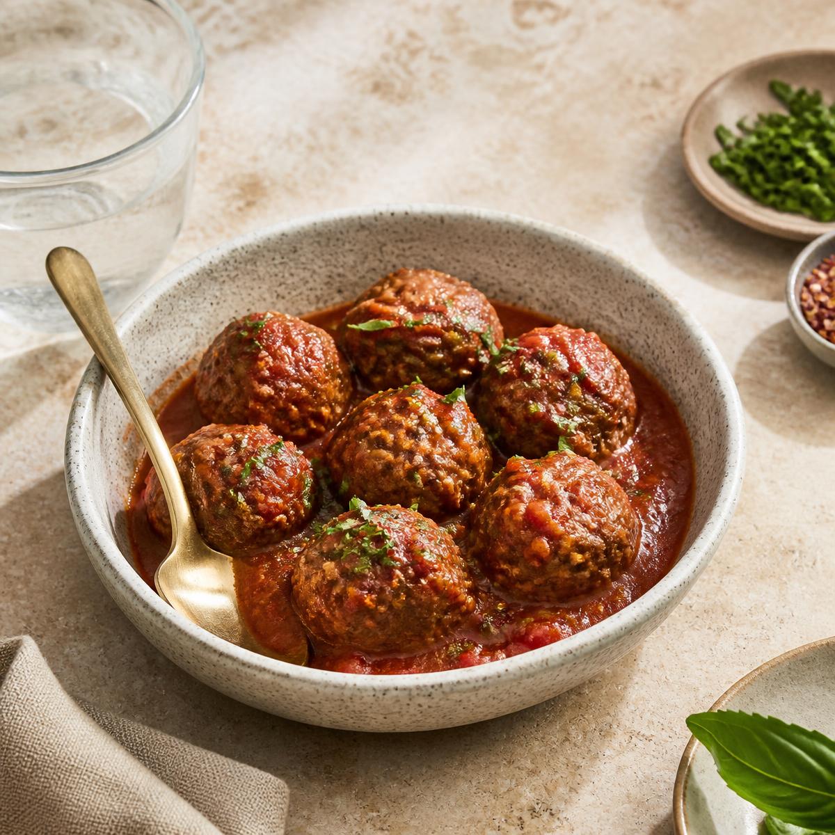Meatless Meatballs